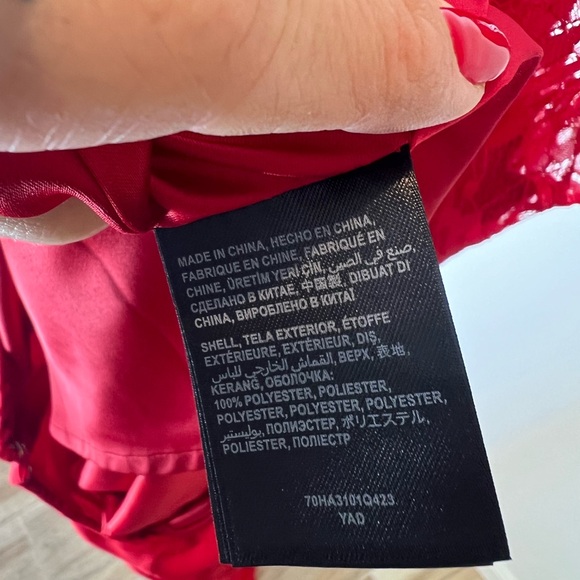 Bebe Red Dress - Picture 4 of 5